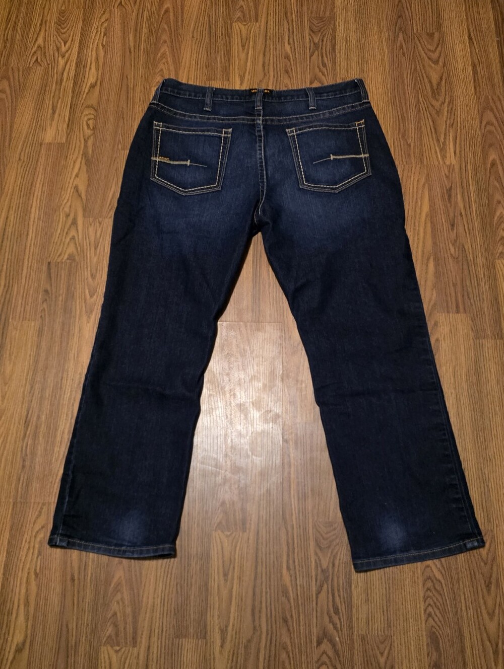 Ariat Men's M4 Dark Blue Straight Leg Jeans - Picture 9 of 12